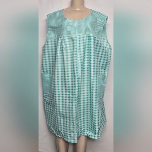 Lati Fashion 4X Sleepwear Nightgown Housedress Seersucker Puckered Poly Cotton